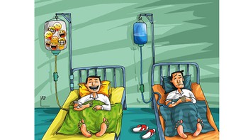 Mắc nạn "bó tay bó chân chấm cơm"!