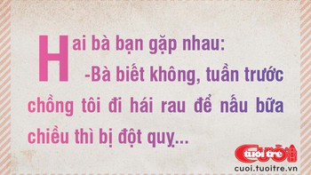 Khổ quá, chồng tôi qua đời rồi!