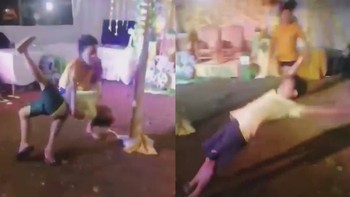 Thanh niên nhảy dance ngã ngửa vì bạn diễn "quên bài"