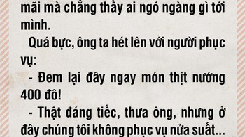 Trọc phú đi ăn nhà hàng 5 sao