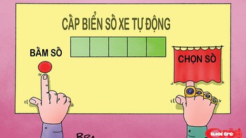 Cấp biển số xe bán tự động?