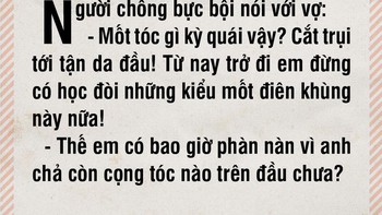 Em để mốt tóc gì kỳ quái vậy?