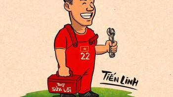Tiến Linh - thợ sửa lỗi của U22 Việt Nam