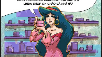 Linda Kiều bán hàng online