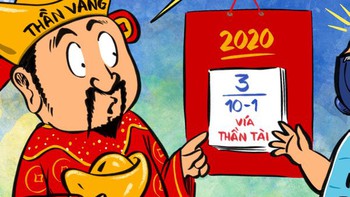 Thần khẩu trang "chiếm sóng" Thần Tài
