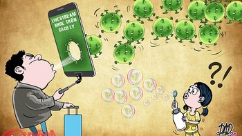 Trào lưu "khoe" phát tán virus