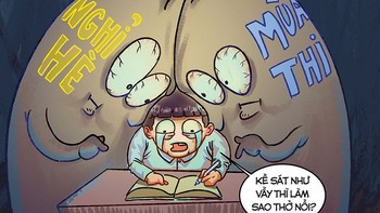 Học sinh sắp ná thở sau kỳ 'nghỉ Tết'