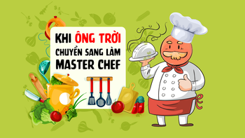 Nấu ăn cùng "Mặt Trời Cook" đi nào!
