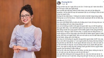 Phương Mỹ Chi bức xúc khi anti-fan xúc phạm ông bà