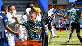 Maupay xin lỗi Leno sau 'những tiếng hét ám ảnh' của thủ môn người Đức