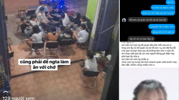 Chủ quán lên mạng 'dằn mặt' khách vì '11 người gọi 2 chai nước'
