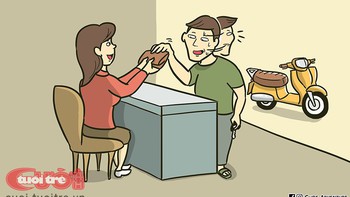 Bị rơi bóp ngay tại chỗ 'làm ăn', tên trộm 'dễ thương' nhất hệ mặt trời quay lại nhận bóp!