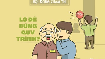 Lộ đề thi dù đã thực hiện đúng qui trình, thủ tục