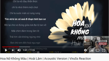 ViruSs: 'Hoa nở không màu' của Hoài Lâm hay nhưng bản phối không hợp thời