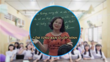 Buổi chia tay, cô giáo 'đóng băng' từng học sinh, lớp trưởng trải lòng lần cuối khiến dân mạng rưng rưng