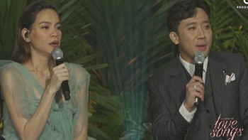 Trấn Thành hỏi khó Hà Hồ: Đang hạnh phúc sao đặt album ‘Càng trưởng thành càng cô đơn’?