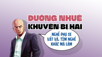 Đường 'Nhuệ' khuyên bị hại: 'Nghề phụ xe vất vả, tìm nghề khác tốt hơn'