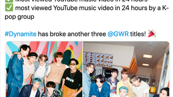 Cơn sốt hạng 1 Billboard Hot 100 chưa kịp hạ nhiệt, BTS tiếp tục lập thêm 3 kỷ lục Guinness thế giới