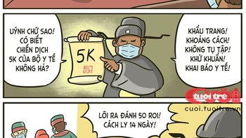 Triển Chiêu đi với người yêu, Bao Công trông thấy đánh 50 hèo