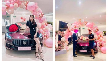 Matt Liu tậu xế hộp bạc tỉ tặng Hương Giang