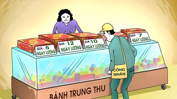 Bánh trung thu ghi giá thế này ai dám mua?
