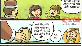 Du lịch đến đất nước uống trà sữa thay nước