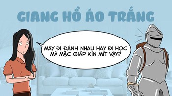 'Giang hồ học đường' tràn ngập mạng xã hội