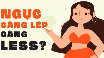 Ngực càng lép, khả năng les càng cao?