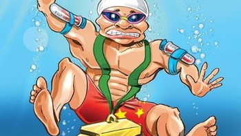 Kình ngư Sun Yang bị đồng nghiệp Trung Quốc chế nhạo