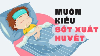 Sốt xuất huyết trở nặng khi tắm, ra gió, nằm máy lạnh?