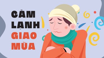 Cảm lạnh khi giao mùa, né đâu dính đó!