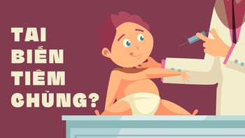 Vì sao trẻ bị tai biến tiêm chủng?