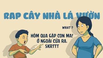 Một bản rap cây nhà lá vườn, nghe xong tụt mood nguyên ngày