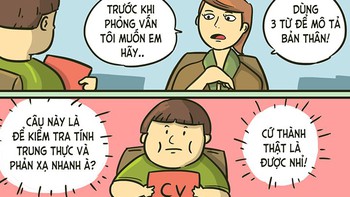 Câu hỏi tuyển dụng: Hãy mô tả bản thân bằng 3 từ