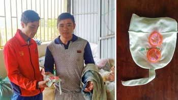 Thanh niên vùng lũ tìm chủ nhân 2 chỉ vàng bỏ quên trong đồ cứu trợ
