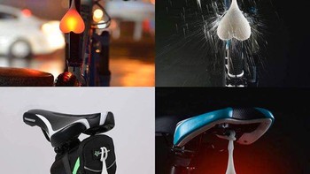 Đèn xe đạp hình trái tim treo ngược khiến dân mạng xôn xao