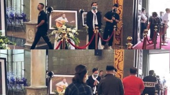 NS Hoài Linh cẩn thận làm 18 vòng hoa trong tang lễ nghệ sĩ Chí Tài