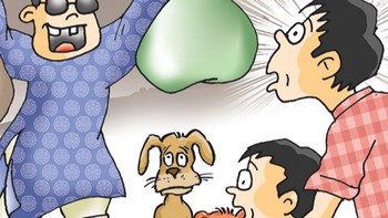 Giải pháp hù chó dữ bằng 'ẩm thực'