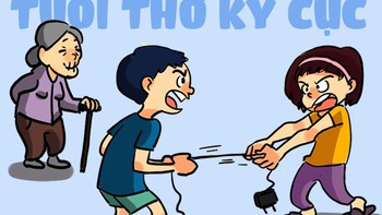 Tuổi thơ kỳ cục chơi trò 'cổ lỗ sĩ'