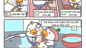 Trẻ con và người lớn, ai vất vả hơn trong ngày Tết?