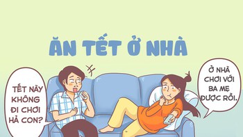 Gái ế ăn Tết ở nhà cũng không yên