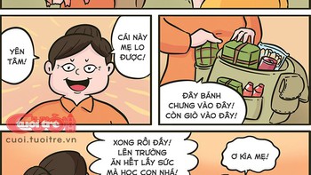 Mỗi lần mẹ tiễn tôi lên thành phố