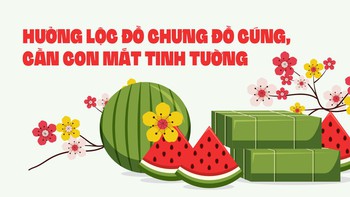 Xơi đồ chưng, đồ cúng, cần con mắt tinh tường