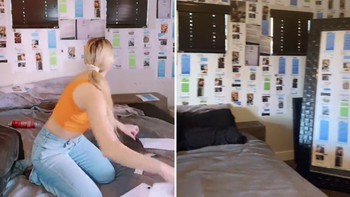 Bị 'cắm sừng', cô gái in bằng chứng ngoại tình dán nhà chàng trai