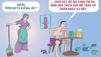 Câu hỏi gây bế tắc: Tặng quà gì ngày 8 tháng 3