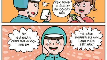 Chàng shipper nằm mơ giữa ban ngày