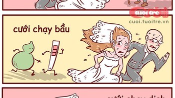 Các kiểu cưới chạy - Vắt chân lên cổ mà chạy!