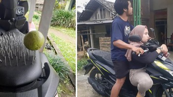 Đóng đinh yên xe để chứng minh lòng chung thủy với bạn gái hay ghen