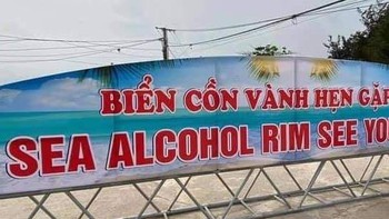 Biển Cồn Vành trở thành 'Sea Alcohol Rim': Google dịch tai hại quá!