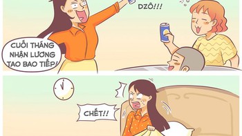 Khao ngay khi nhận việc hay đợi đến khi lãnh lương?